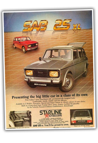 Illustration for article titled Here's A Sweet Car You've Never Heard Of: The Starline Sab 25 XL
